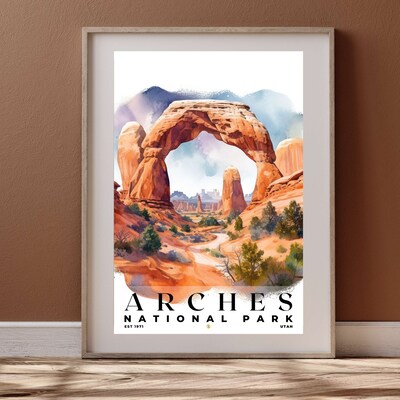 Arches National Park Poster, Travel Art, Office Poster, Home Decor | S4 - image3
